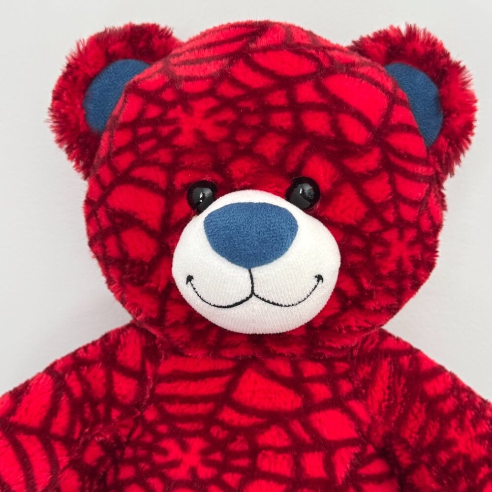 Build-A-Bear Marvel Spiderman Plush Teddy Bear Year 2015 1st Edition - Picture 2 of 16